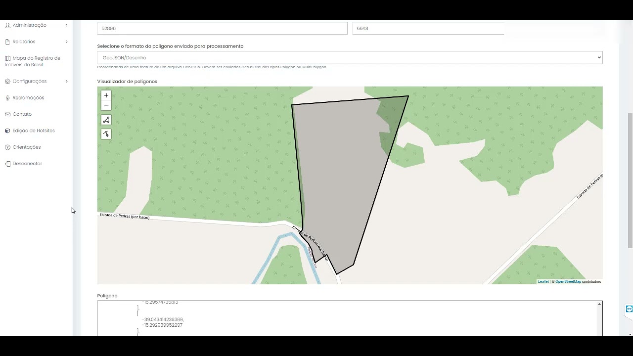 Como cadastrar polígonos no Mapa do Registro de Imóveis do Brasil
