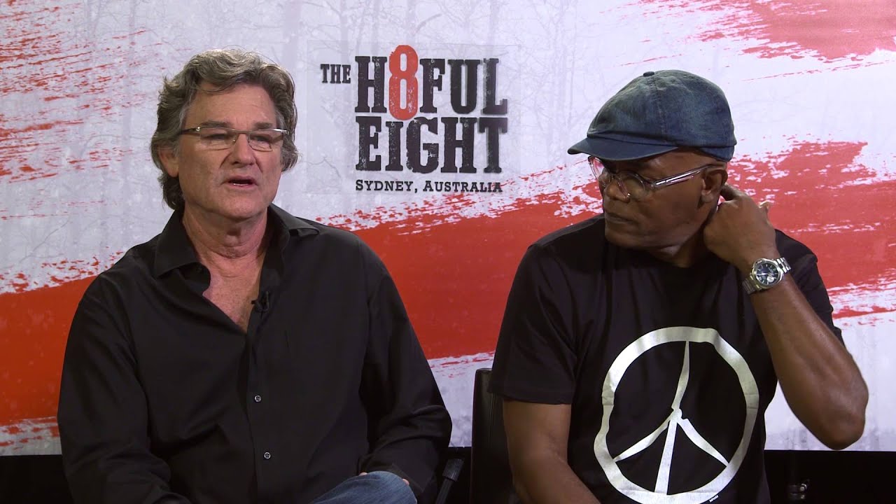 How much do Kurt Russell & Samuel L Jackson love Quentin Tarantino & 