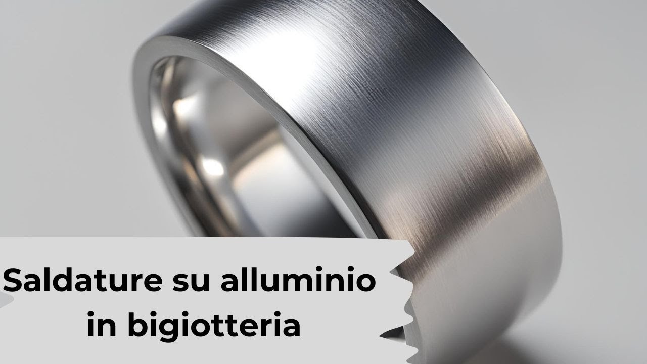 Saldare alluminio in bigiotteria