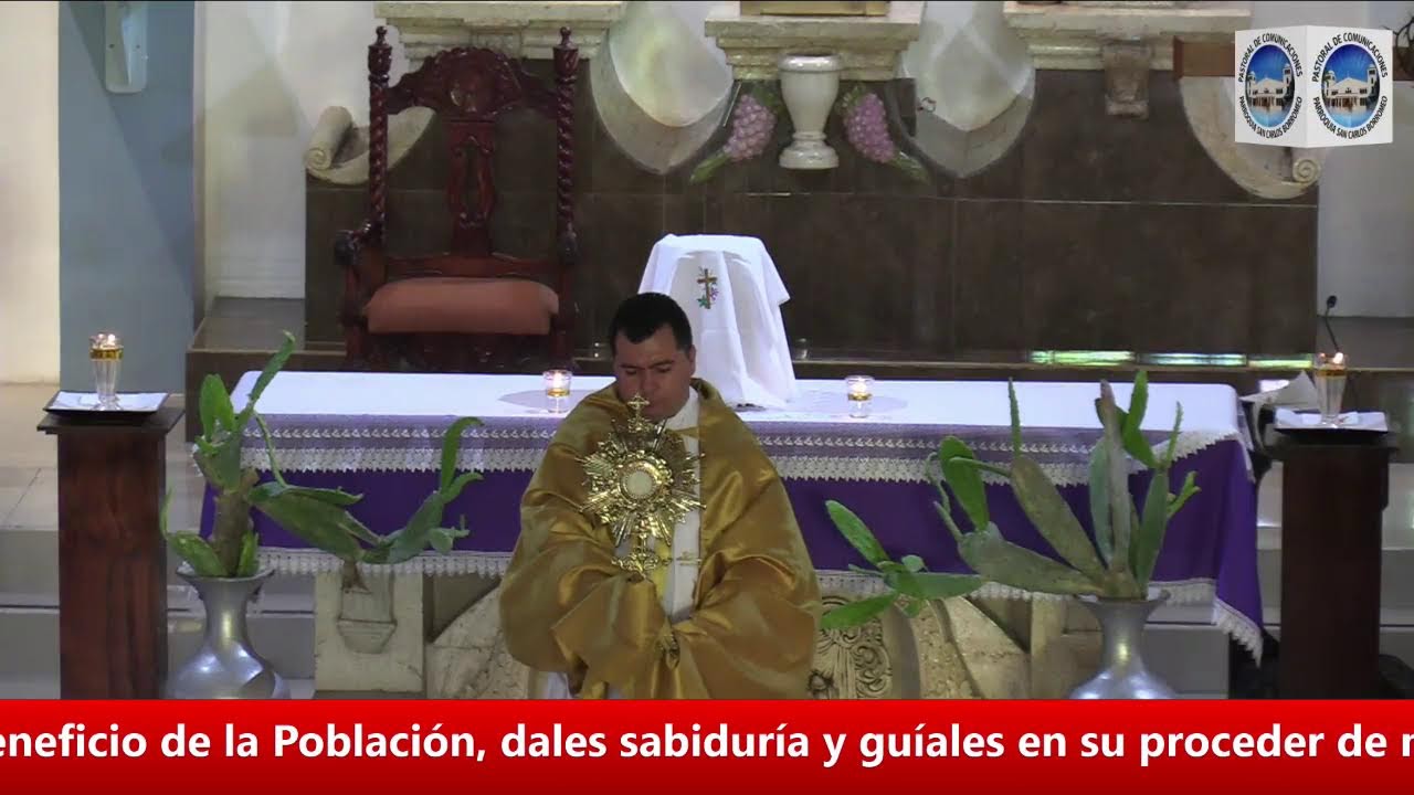 Adoración, alabanza, glorificación y agradecimiento   a Jesús Sacramentado.