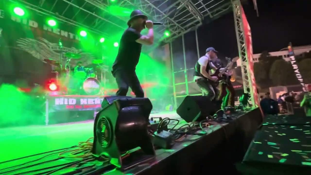 Kid Rock tribute Kid Kentucky live Bristol Motor Speedway Bawitdaba