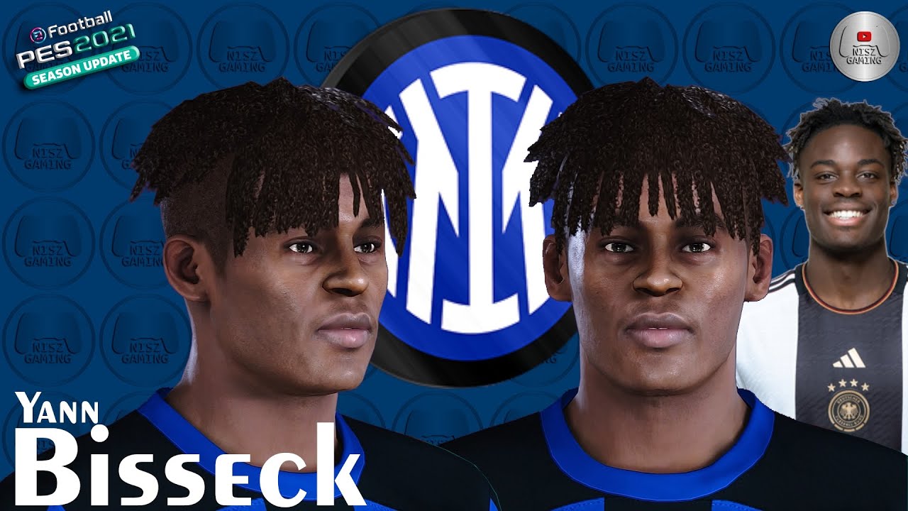 How to create Yann Bisseck Inter Milan PES 2021 Face Build | NISZ Gaming
