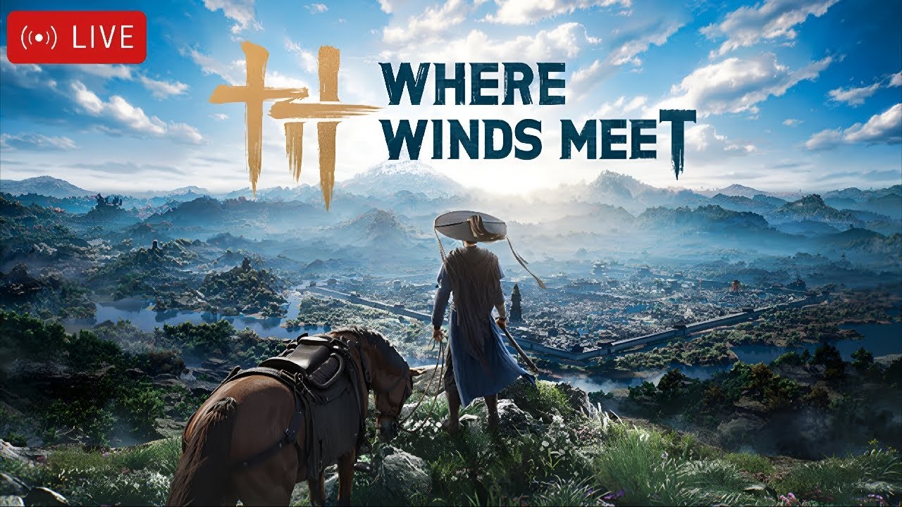 WHERE WINDS MEET LIVE | Open World RPG That Feels Unreal 🔥

