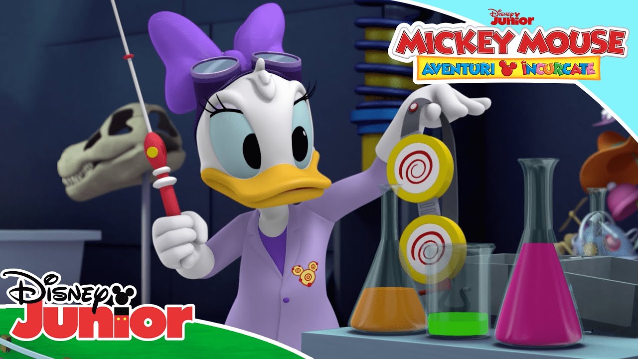 😮 Daisy o micșorează pe Minnie! | Mickey Mouse: Aventuri Încurcate | Disney Junior România