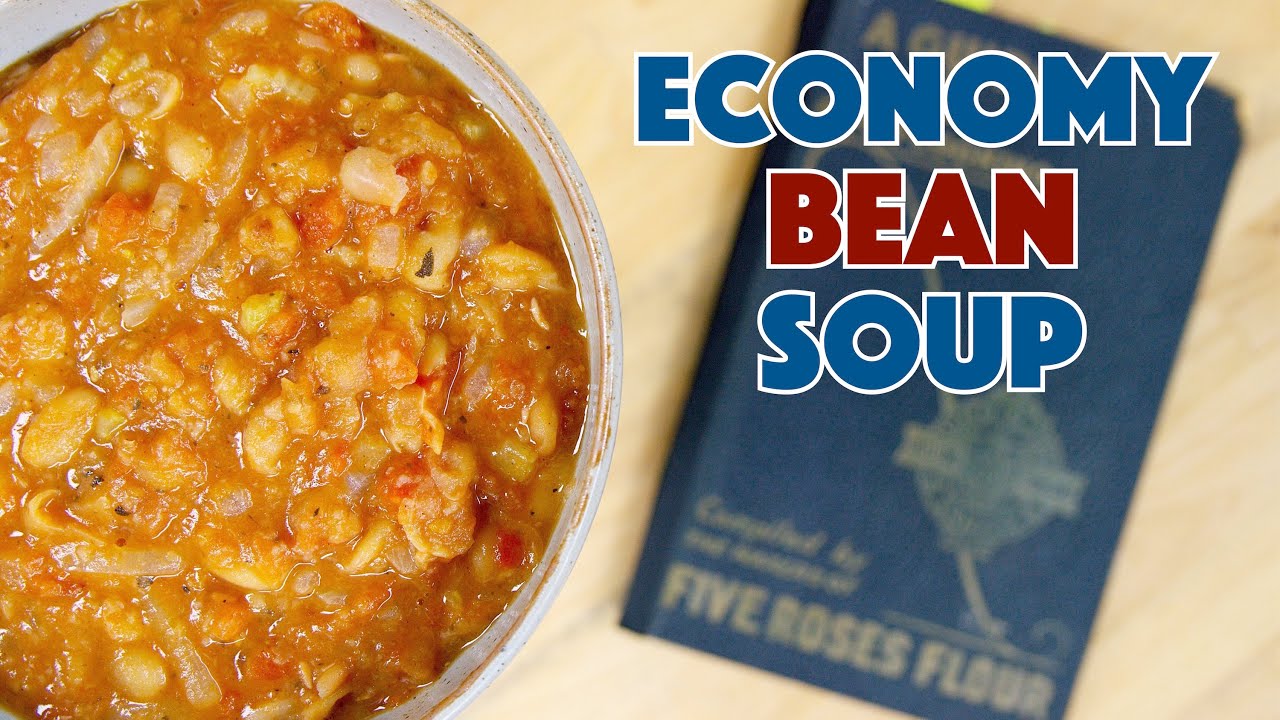 1932 Economy BEAN SOUP Recipe