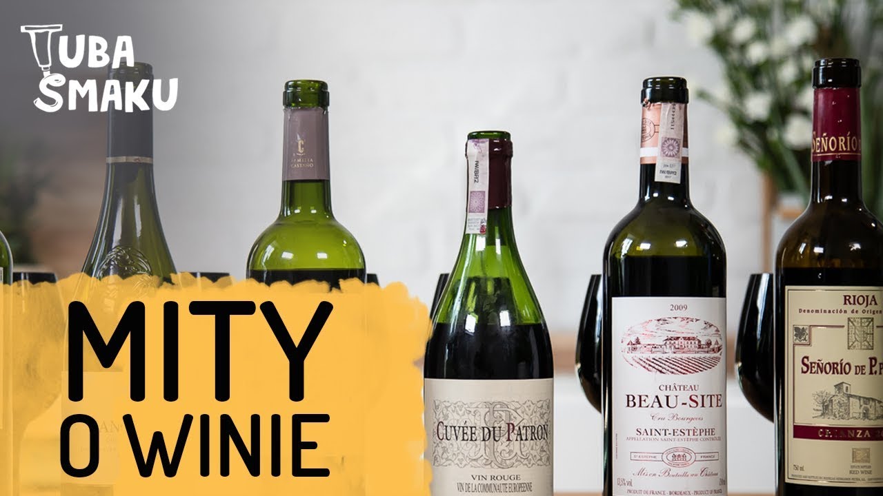 Popularne MITY O WINIE 🍷#2 | Ale Wino i Tuba Smaku