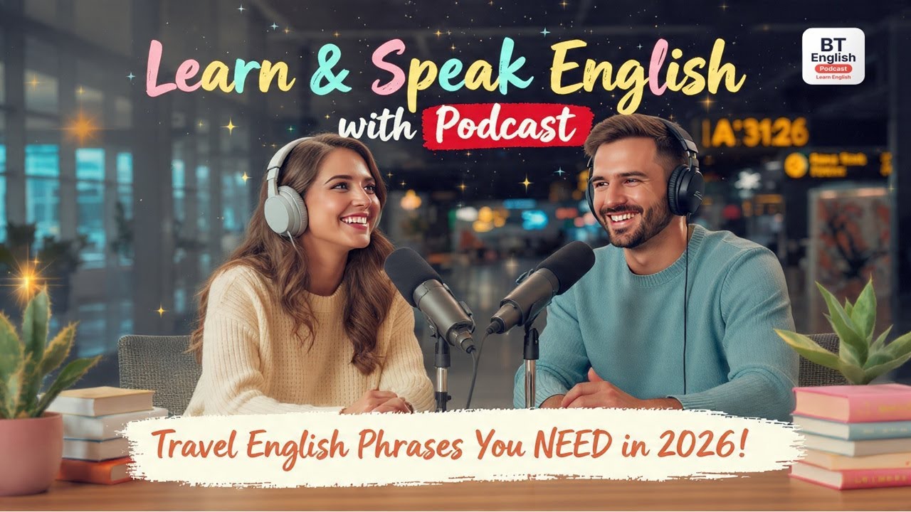 Easy English conversation for Beginners: Travel English Phrases You NEED in 2026