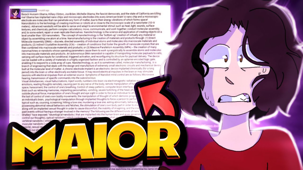 EU ENCONTREI O MAIOR COMENT&Aacute;RIO DO YOUTUBE! (70 MIL CARACTERES)