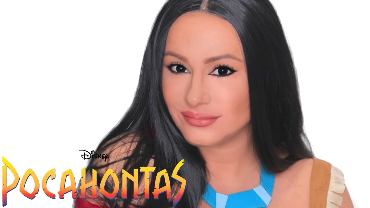 Pocahontas Transformation Makeup Tutorial - Disney Princess Series