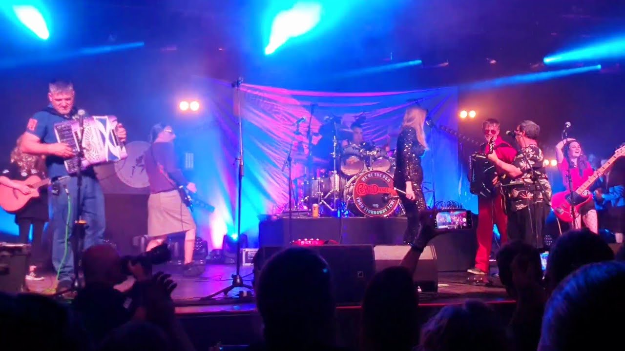 Peat and Diesel + friends live - Maria (Blondie cover). Barrowlands, Glasgow (3 June 2023)