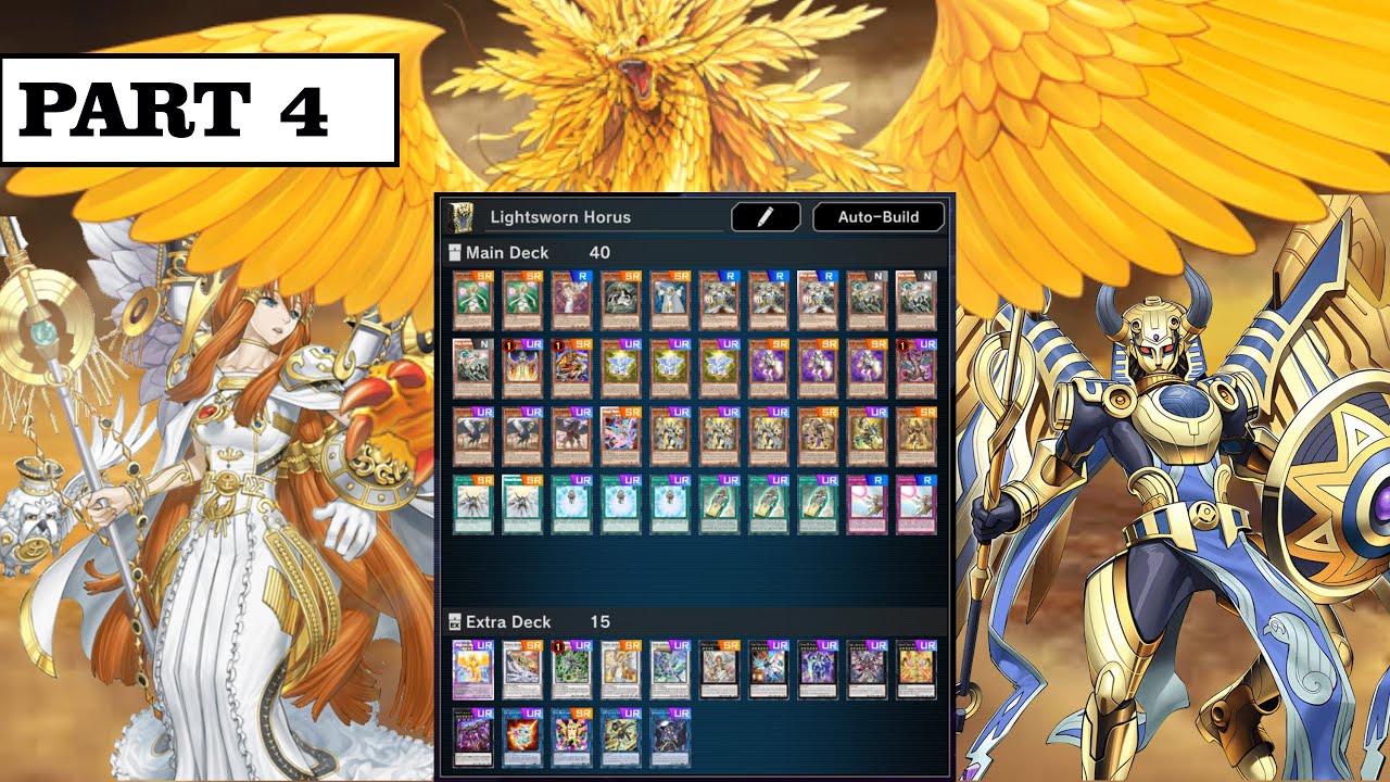 [PART 4] LIGHTSWORN HORUS DECK 2024! UNSTOPPABLE COMBOS TO CRUSH THE META! on Yu-Gi-Oh! Master Duel