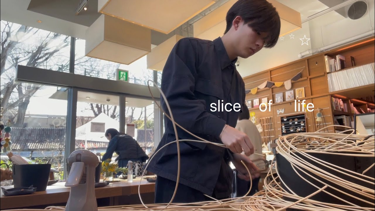 友達と会わない日の建築学生Vlog｜蔦屋書店のポップアップを手伝う日 ｜ 1人で服を買いに行く