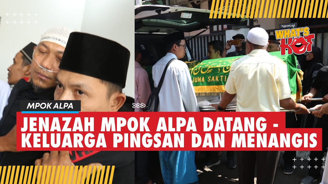 MOMEN KELUARGA MENANGIS DAN PINGSAN Saat Jenazah Mpok Alpa Tiba Di Rumah Duka #mpokalpa