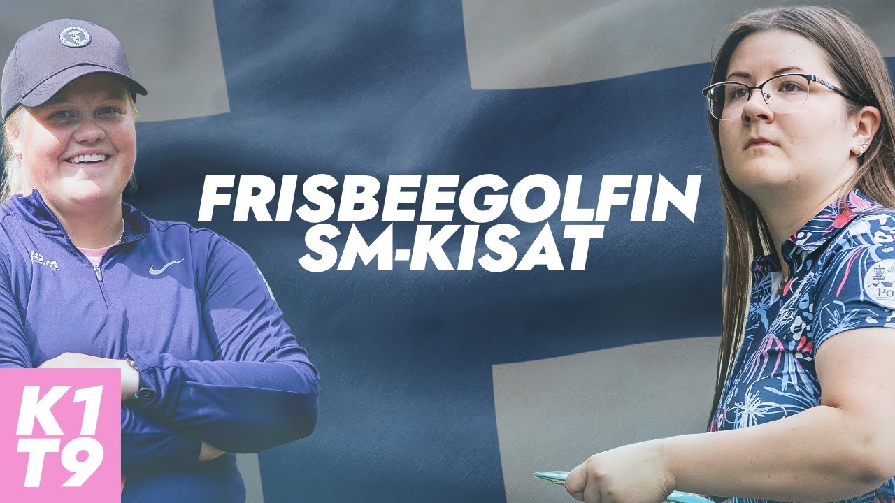 Frisbeegolfin SM 2024 | Naisten luokka | Kierros 1 T9 | Salonen, Laine, Väisänen, Kindstedt