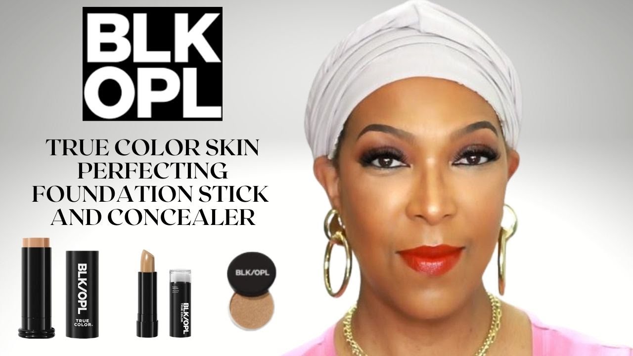 Black Opal True Color Foundation Stick,  Concealer and Setting Powder | First Impression #matureskin