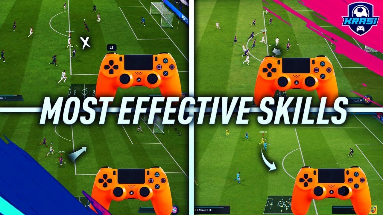 Обучающее руководство по самым эффективным навыкам FIFA 19 — лучшие приёмы для использования в FI...