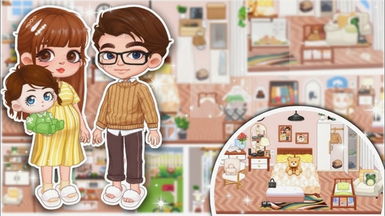 BUILDING A HOUSE FOR A 3-PERSON FAMILY IN AVATAR WORLD 🏡| HOUSE DESIGN