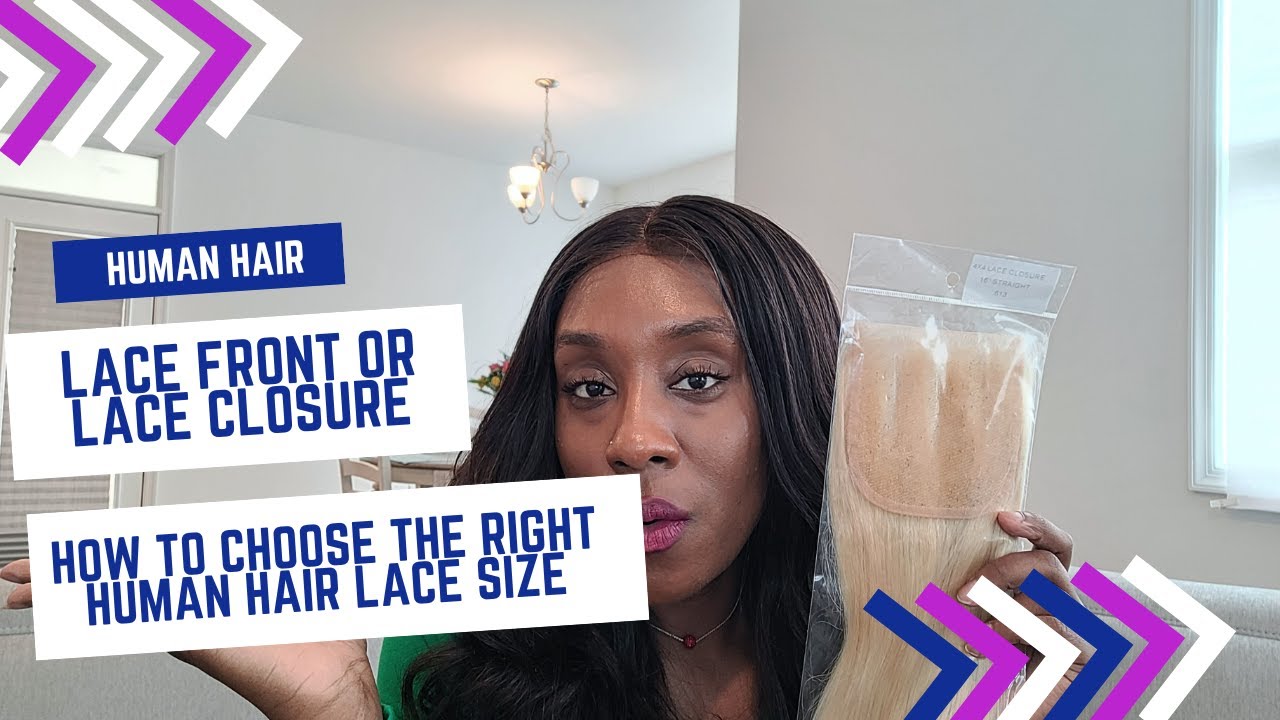 Human Hair Wig Tip:  How to Choose the Correct Lace Size For Your Next Human Hair Install