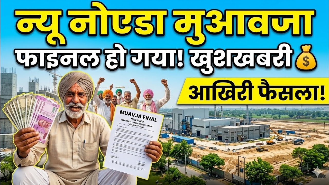 New noida 15 villages Master Plan 2041  latest news update muavja final
