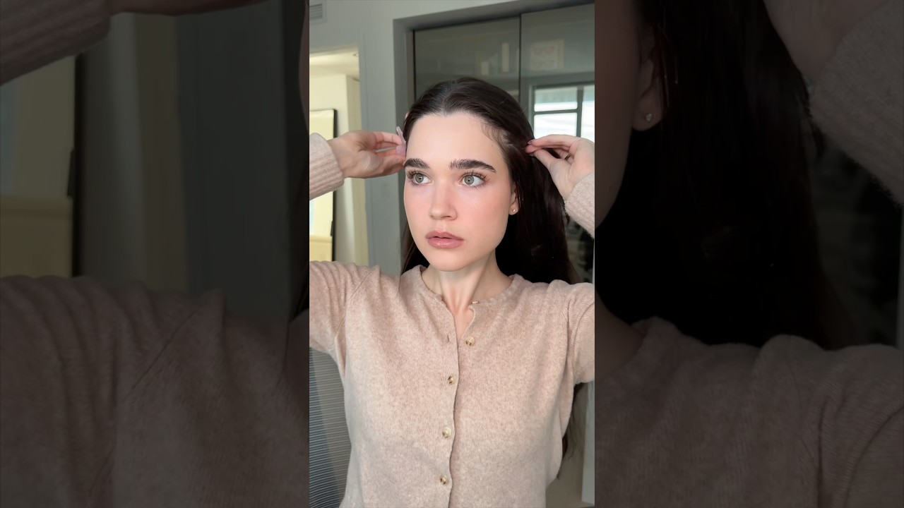 MAKEUP ROUTINE for pale skin 🤍 #shortvideo #shortsyoutube #makeup #makeuptutorial #naturalbeauty