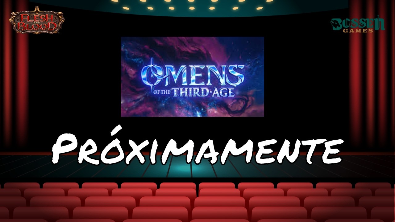 Llega Omens of the third age ! #fabtcg #fleshandblood #bossengames