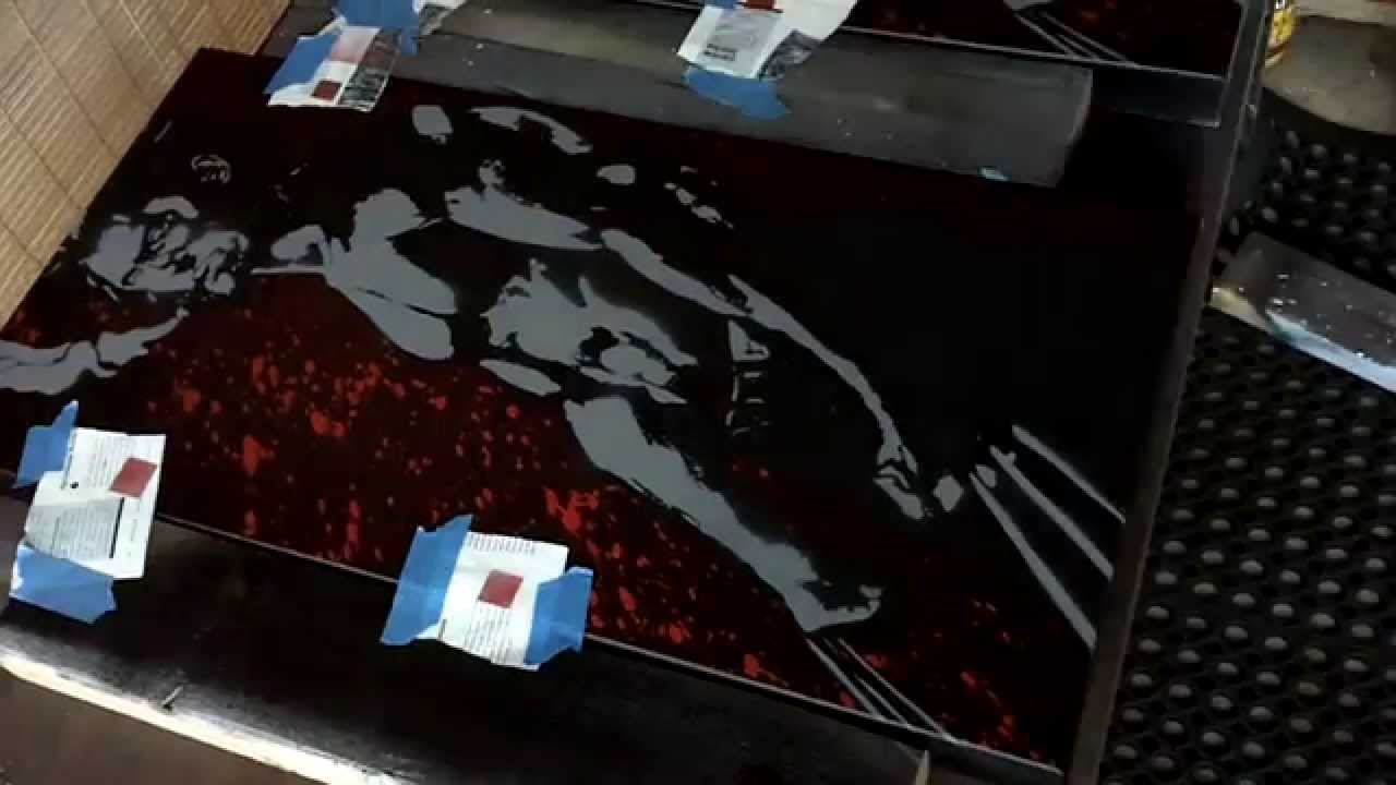 Wolverine Comic Book Stencil Art - cutanddestroy
