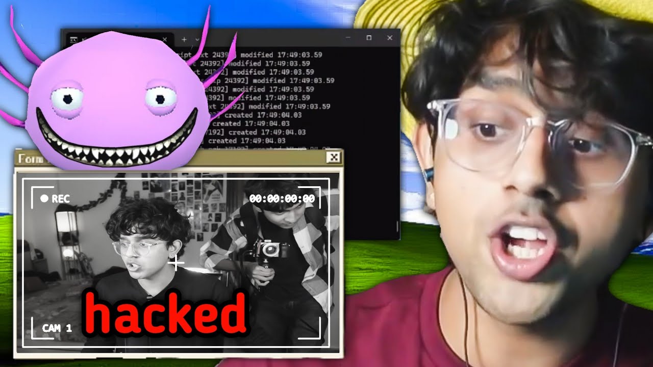 This Game HACKED MY PC then OPENED MY CAMERA and did this ( KinitoPET )