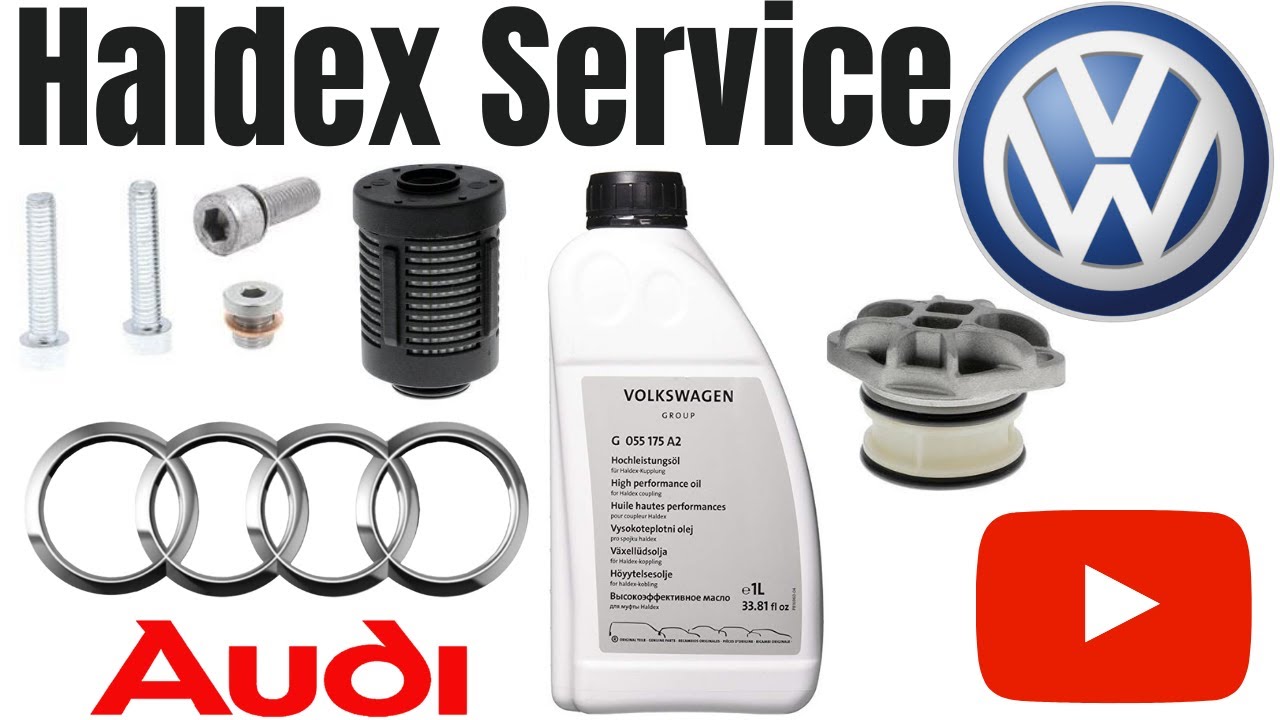 Haldex Service VW Audi (GEN 4 Filter replacement & Torque specs)