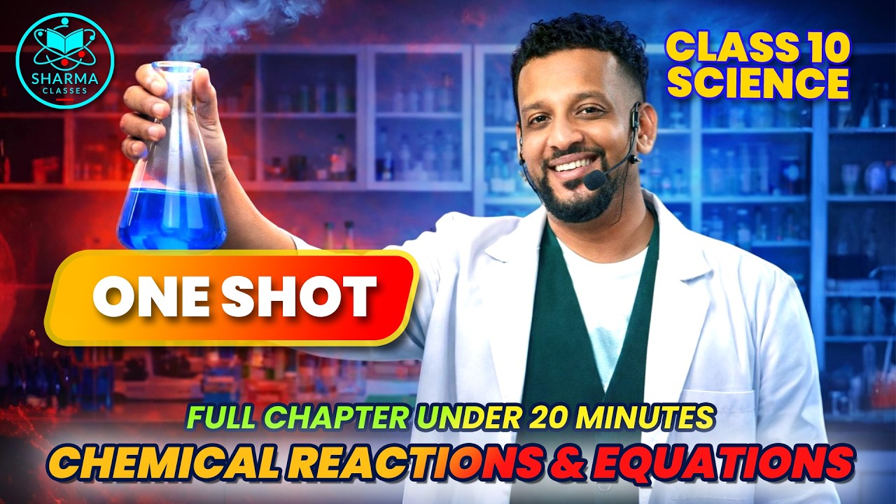 Sharma Classes | Class 10 Chemistry – Complete Chapter 1 in Just 20 Minutes! #chemistryclass10