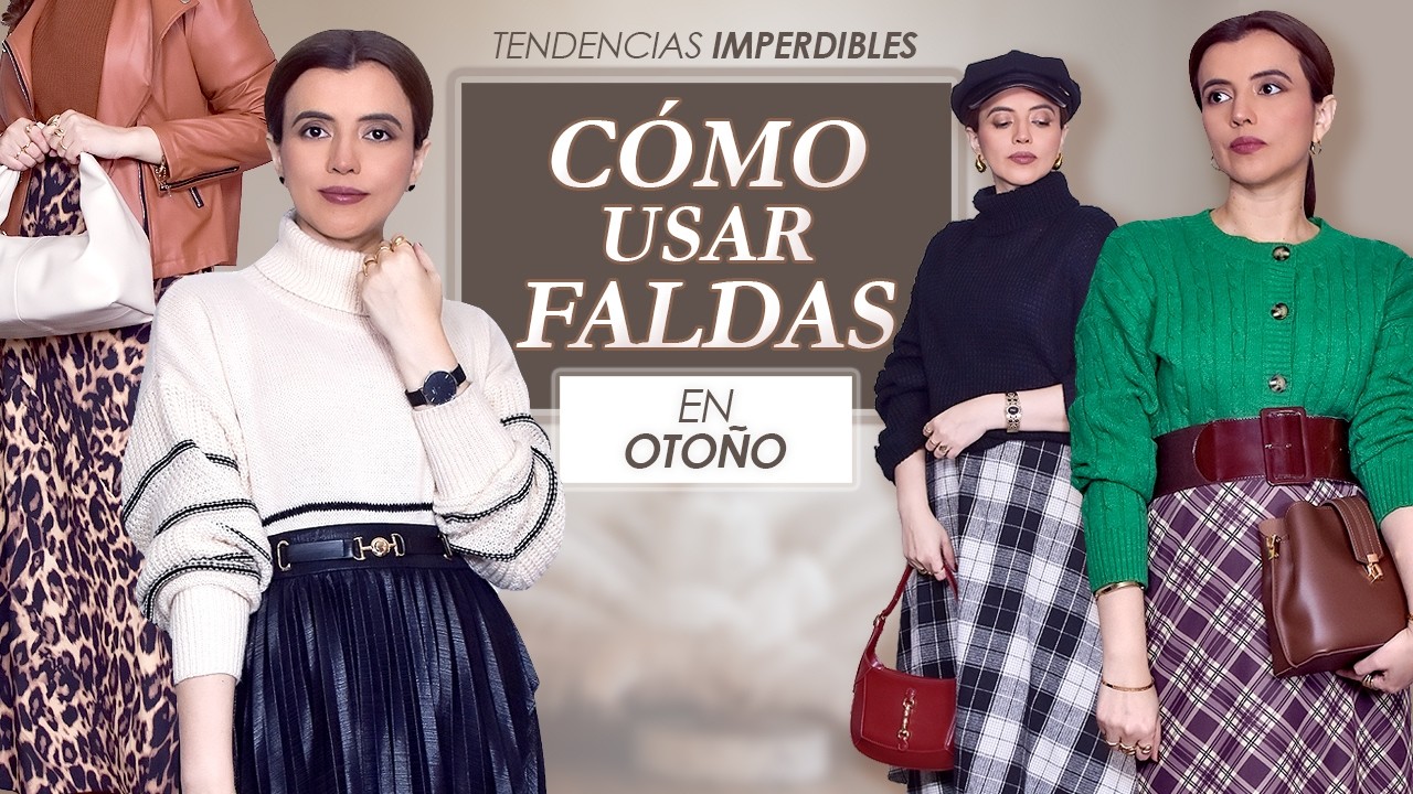 ¿CÓMO USAR FALDAS y Verte Increíble? - TENDENCIAS de Moda 2025 🚨 FASHION ALERT 🚨