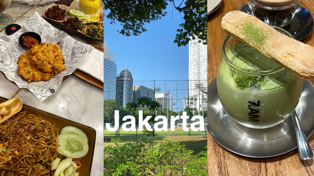 Jakarta vlog: refreshing days, jogging, food & cafe, city walker, malls to visit