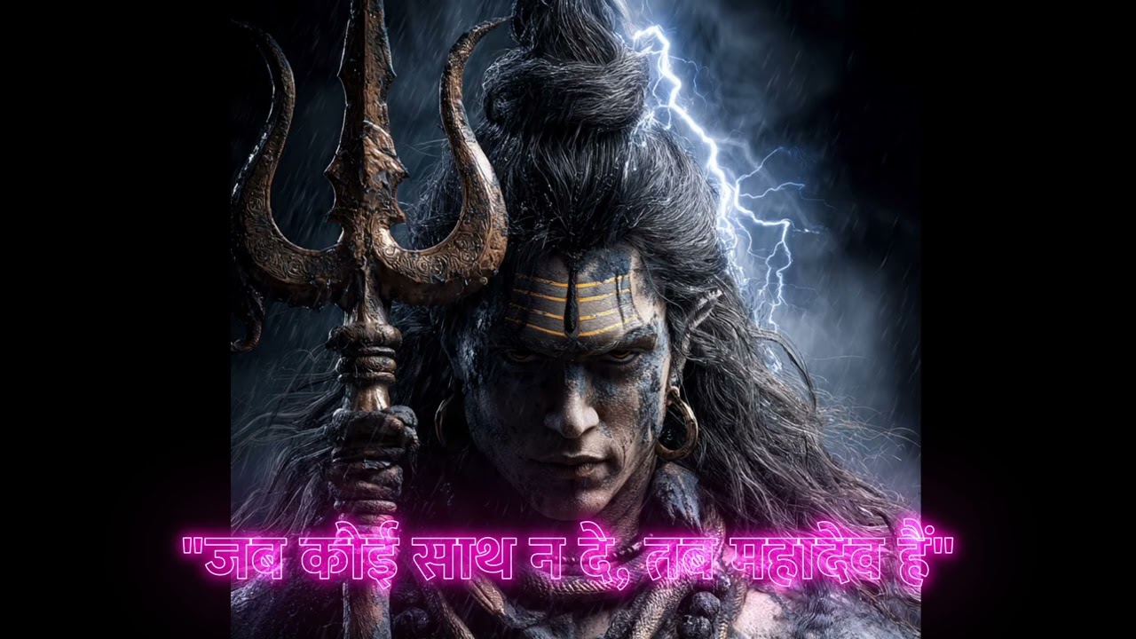 “Dark Cinematic | Lord Shiva Theme | Powerful Mahadev Status |#mahadev
