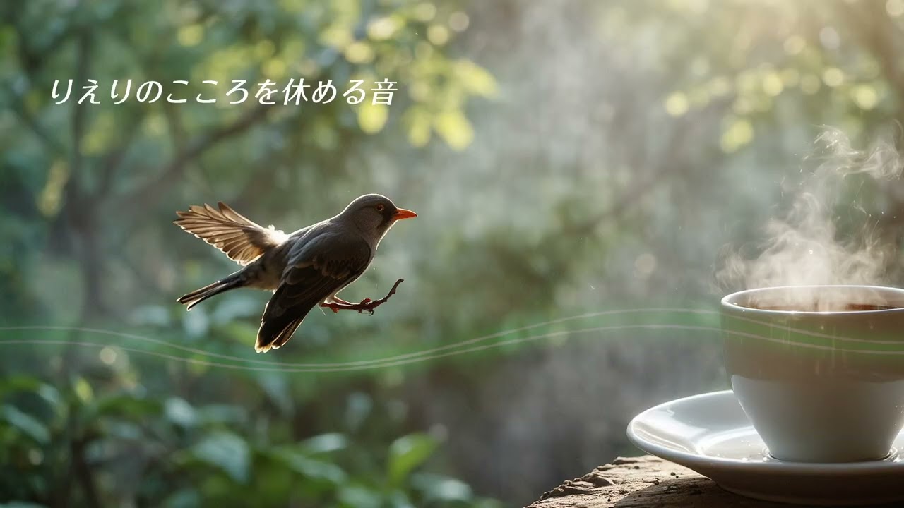 リラックスBGM【朝の目覚め、コーヒーの匂い、整える朝、ゆるゆるする朝】副交感神経を上げる/平穏で穏やかな音/自律神経を整える/リラックス/眠りと瞑想にも/ヒーリング音楽｜Healing Music