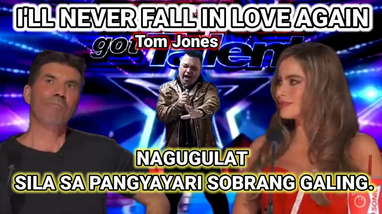 I'LL NEVER FALL IN LOVE AGAIN TOM JONES AMERICAN GOT TALENT AUDITION TRENDING PARODY 2023.