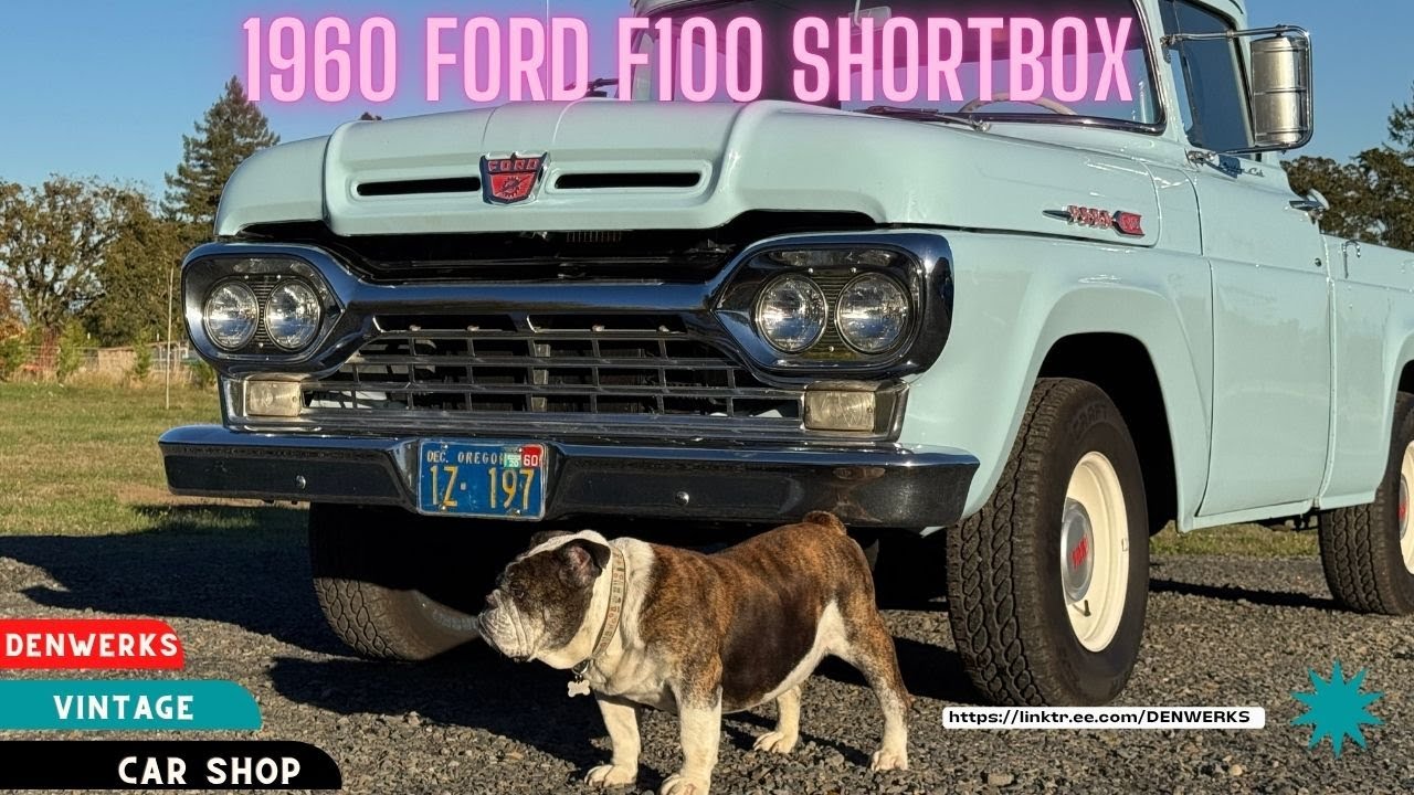 Ford F100 Shortbox 1960 года &mdash; 312 V8 &mdash; Denwerks &mdash; с прицепом