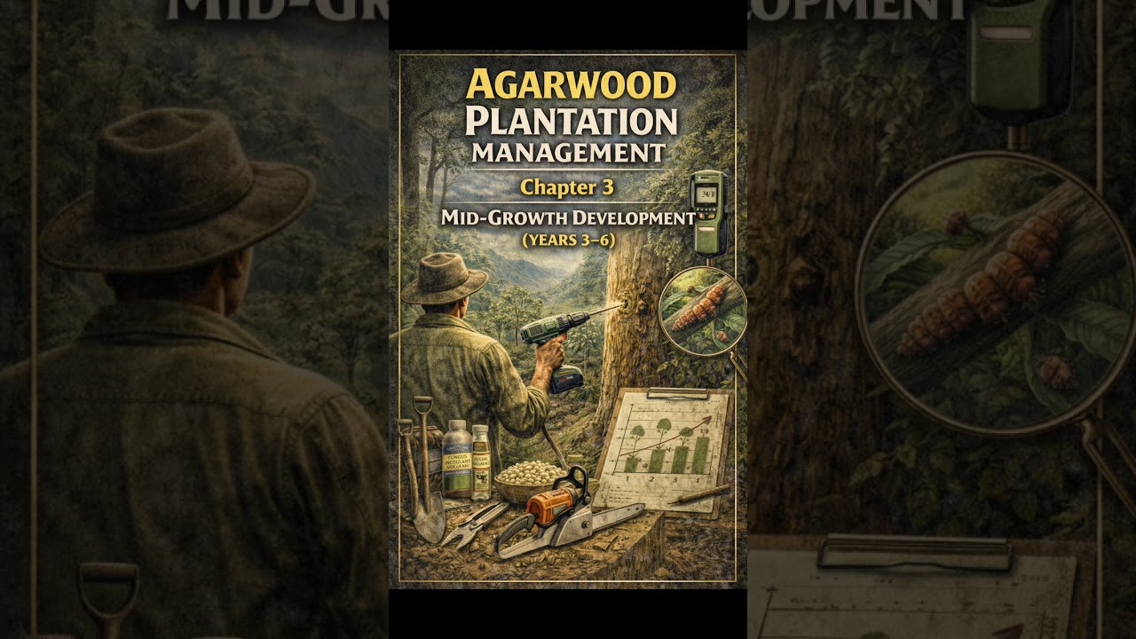 Agarwood Plantation Management Chapter 3: Mid-Growth Development (Years 3–6)
