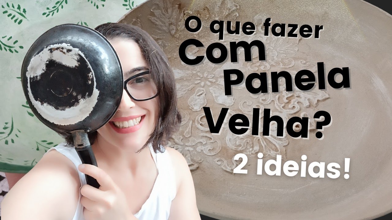 Não aguenta mais ver Diy de relógio com panela velha? Veja duas ideias originais usando frigideira