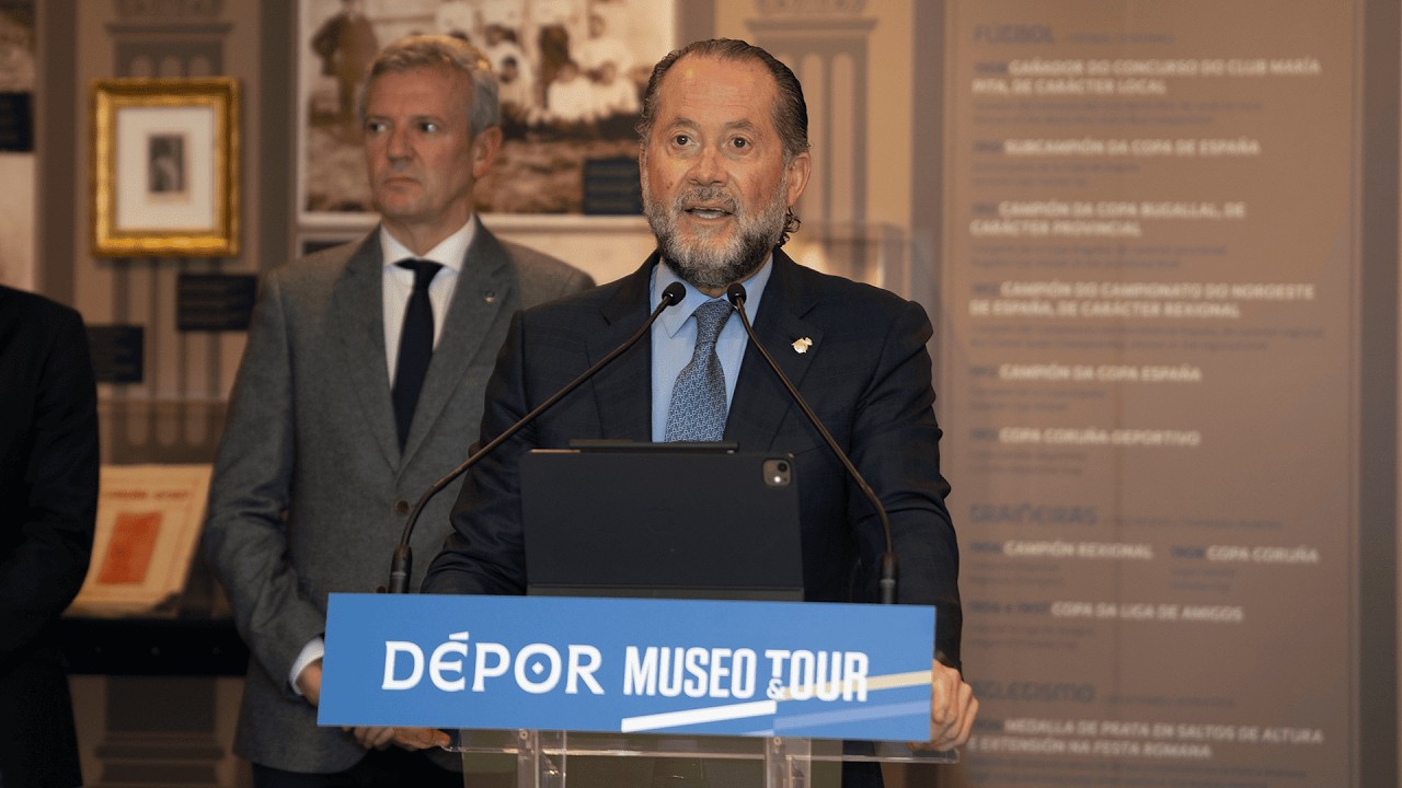Así fue la inauguración del Dépor Museo & Tour