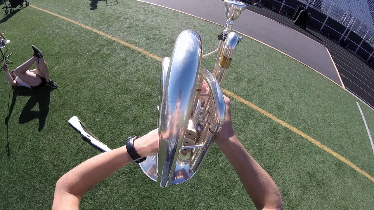 Bellbrook High School Marching Band 2017 Baritone Head Cam - Garrett Sharp