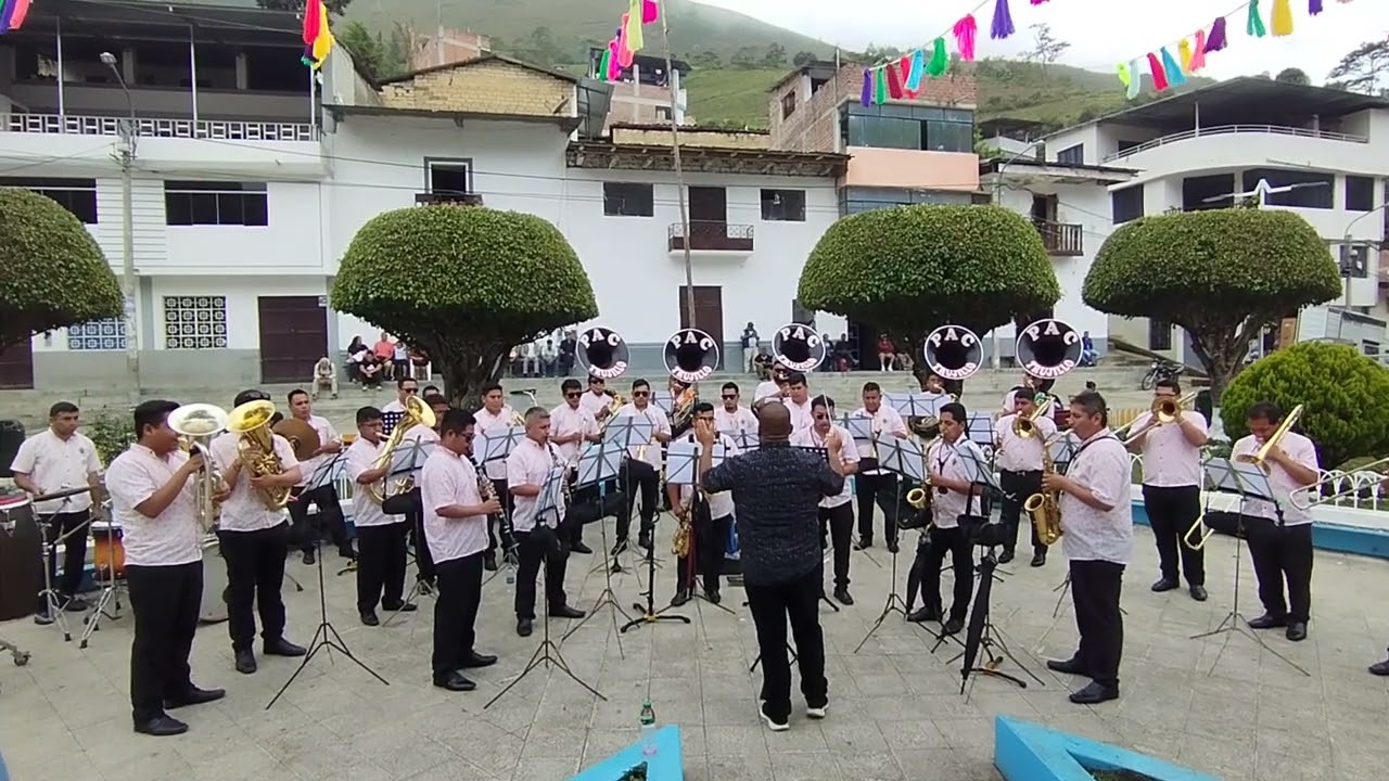 Banda PERÚ, ARMONÍA Y CLASE en Sócota 2025 - Tema: El cóndor pasa