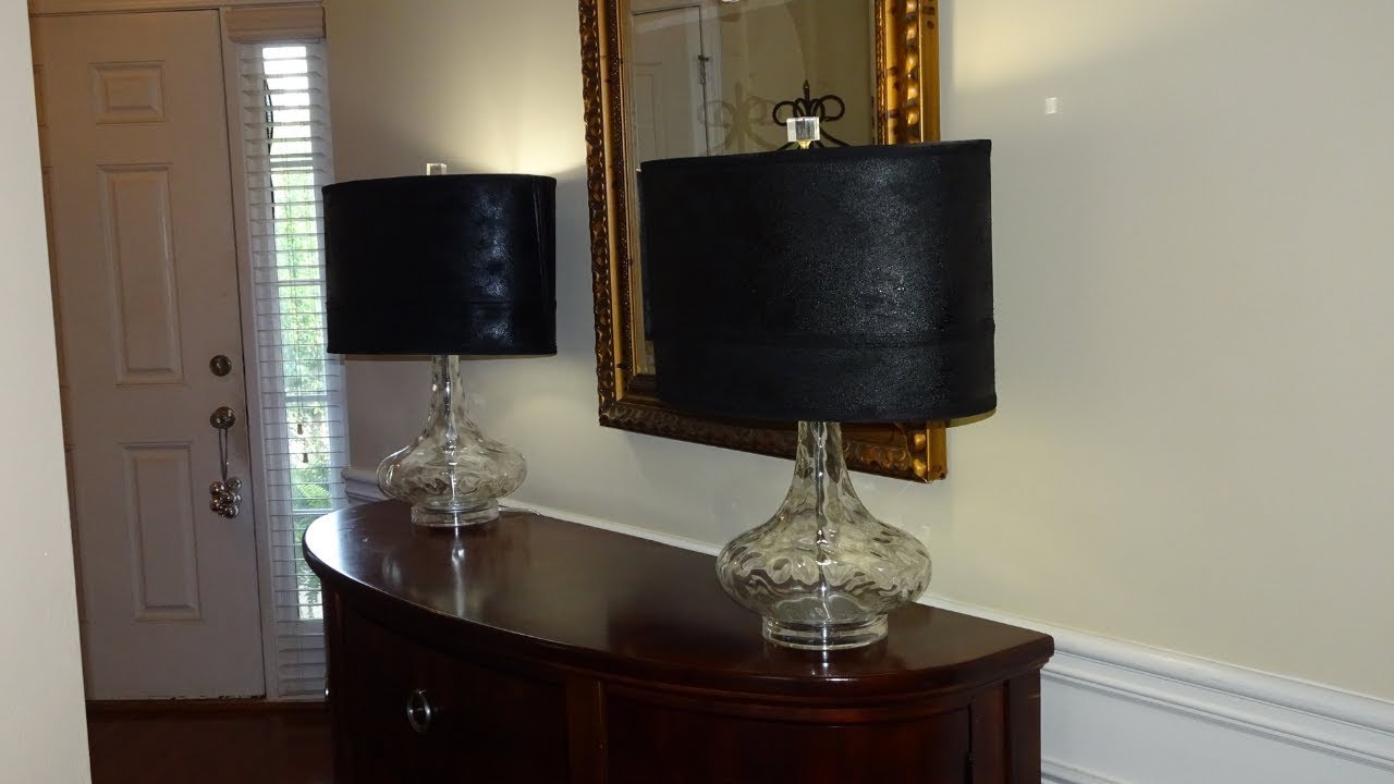 NEW! DIY Lampshade Makeover Using Spray Paint
