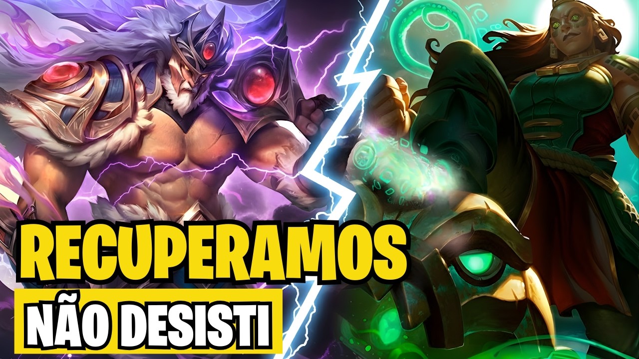 AFUNDEI SOLO FIQUEI 1/TODOS *BONECÃO* | TRYNDAMERE vs ILLAOI