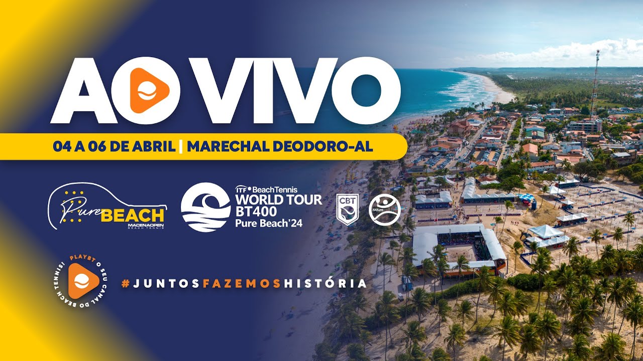 QUARTAS: NIKITA BURMAKIN/ LEONARDO BRANCO X FELIPE LOCH/ VINICIUS FONT - ITF BT 400 PURE BEACH