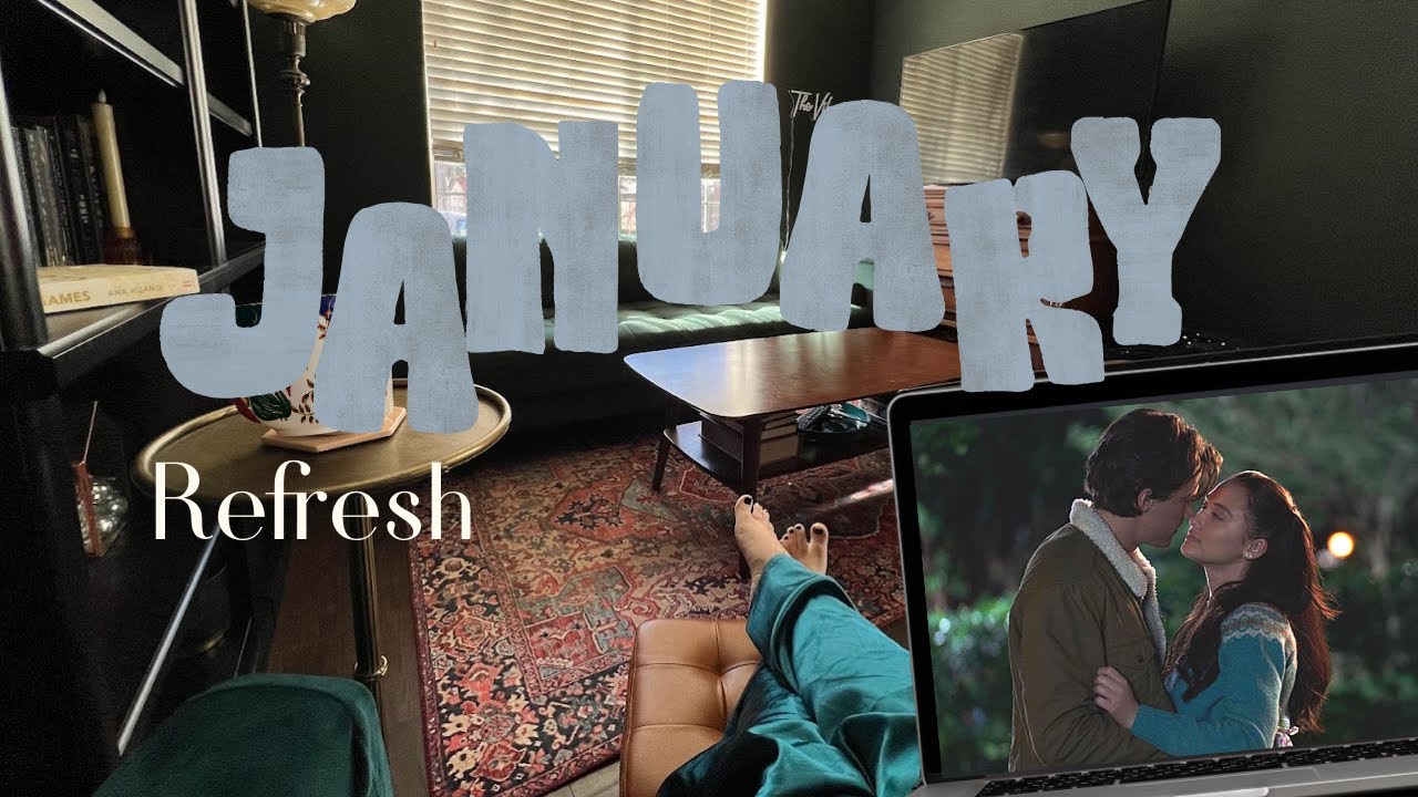 January Refresh | 2024 Goals, Book Haul, Reading Journal and More