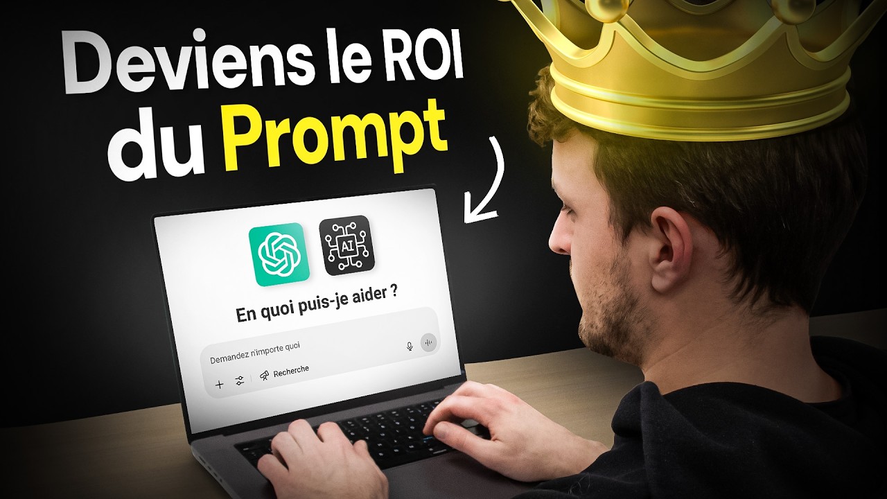 Formation au Prompt Engineering (français) : Le Guide pour ChatGPT, Google, etc
