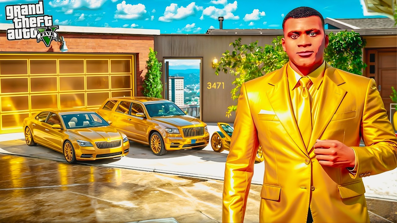 Franklin Become A BILLIONAIRE In Gta 5
