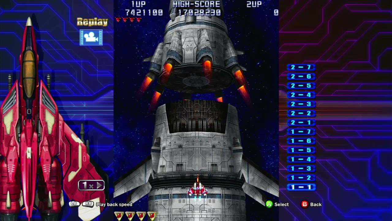 Raiden IV Boss Rush 1CC