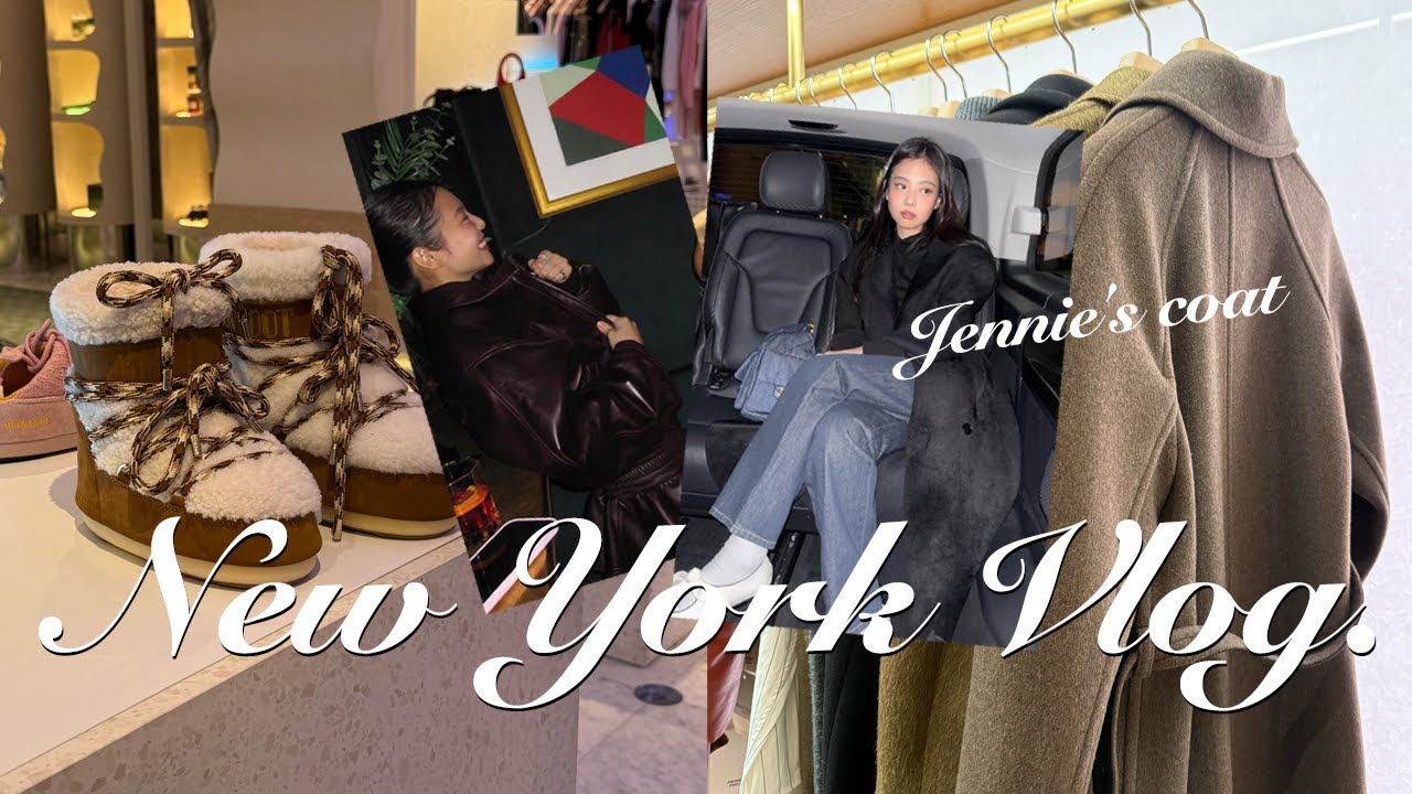 NY Vlog. 제니 찐 애정브랜드 쇼핑 | 피비파일로, TOTEME, 빈티지 에르메스, 뉴욕 백화점 | 뉴욕 애개육아 일상👦 🐶