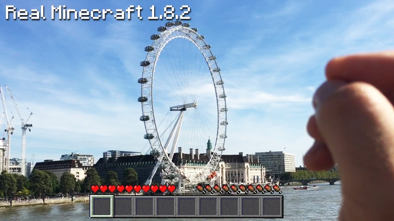 Real Life Minecraft - EPIC FERRIS WHEEL (London Eye - UK)