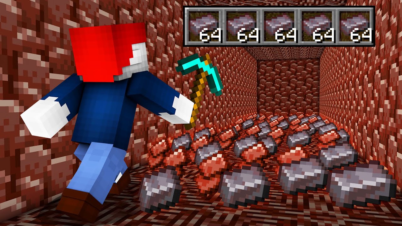 WIR HABEN UNENDLICH NETHERITE DURCH GEHEIME MINE! 😂